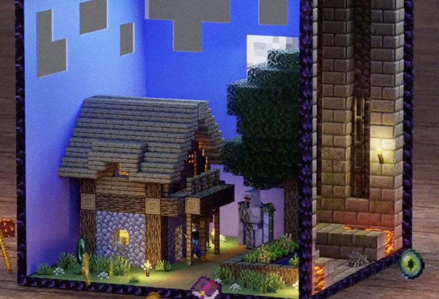Фанат Minecraft создал Minecraft в четырехмерном кубе