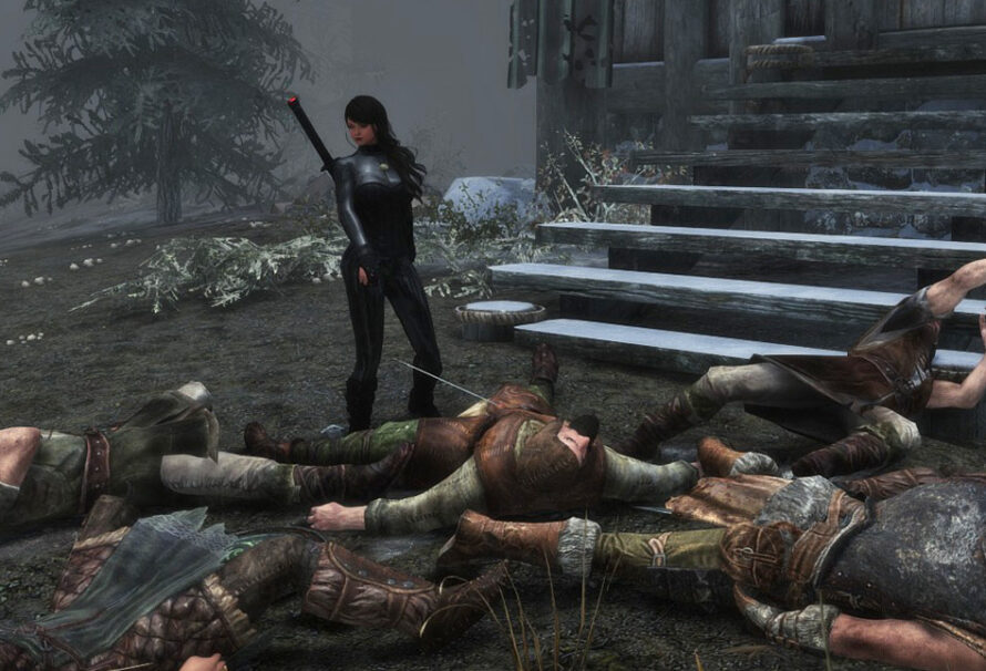 Игрок Skyrim превратил свою жену в Омни-вумен и убил всех NPC в Скайриме