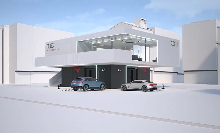 Audi в конце лета начнёт тестирование станций быстрой зарядки для электромобилей
