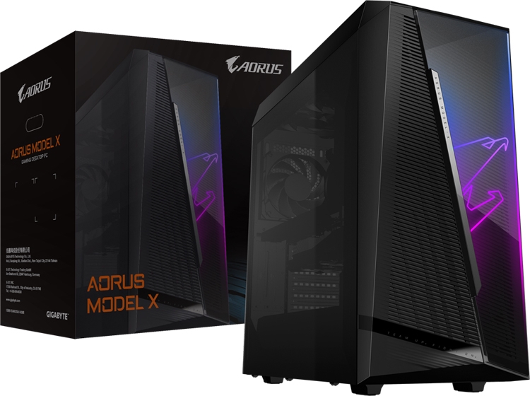 Gigabyte представила игровой компьютер Aorus Model X на процессоре AMD Ryzen 9 5900X