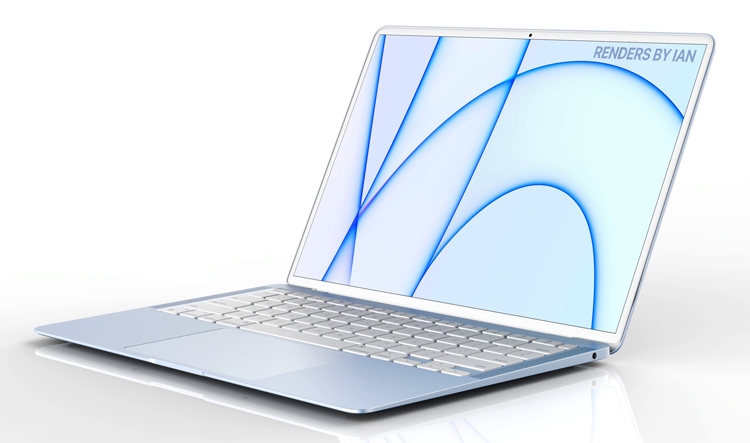 Новые ноутбуки Apple MacBook могут получить яркий дизайн в стиле iMac