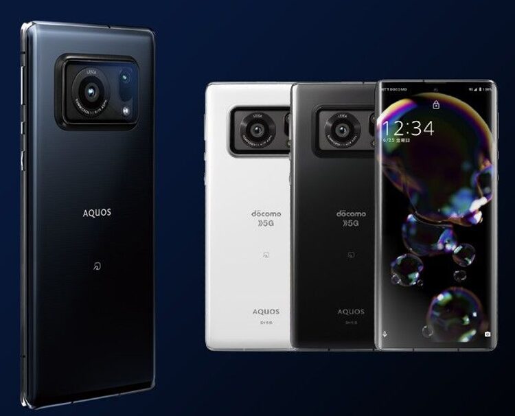 Sharp представила Aquos R6 — первый в мире смартфон с огромным 1″ датчиком изображений