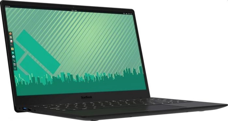 Представлен ноутбук StarBook Mk V на базе Intel Tiger Lake и различных дистрибутивов Linux