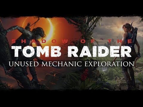 Мачете и прыжки с парашютом в видео вырезанных механик Shadow of the Tomb Raider