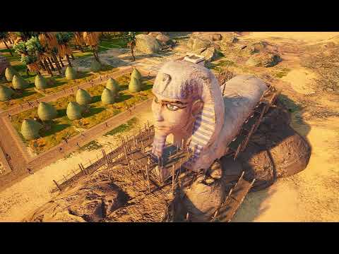 Строительство Древного Египта в новом трейлере стратегии Builders of Egypt