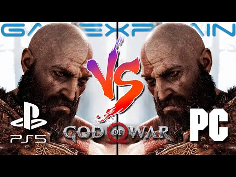Видеосравнение God of War между PC и PS5 — почти никакой разницы